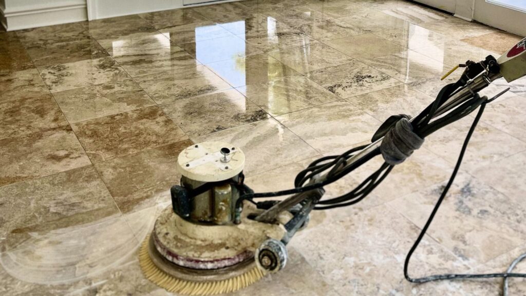 Travertine Restoration and Polishing Tampa